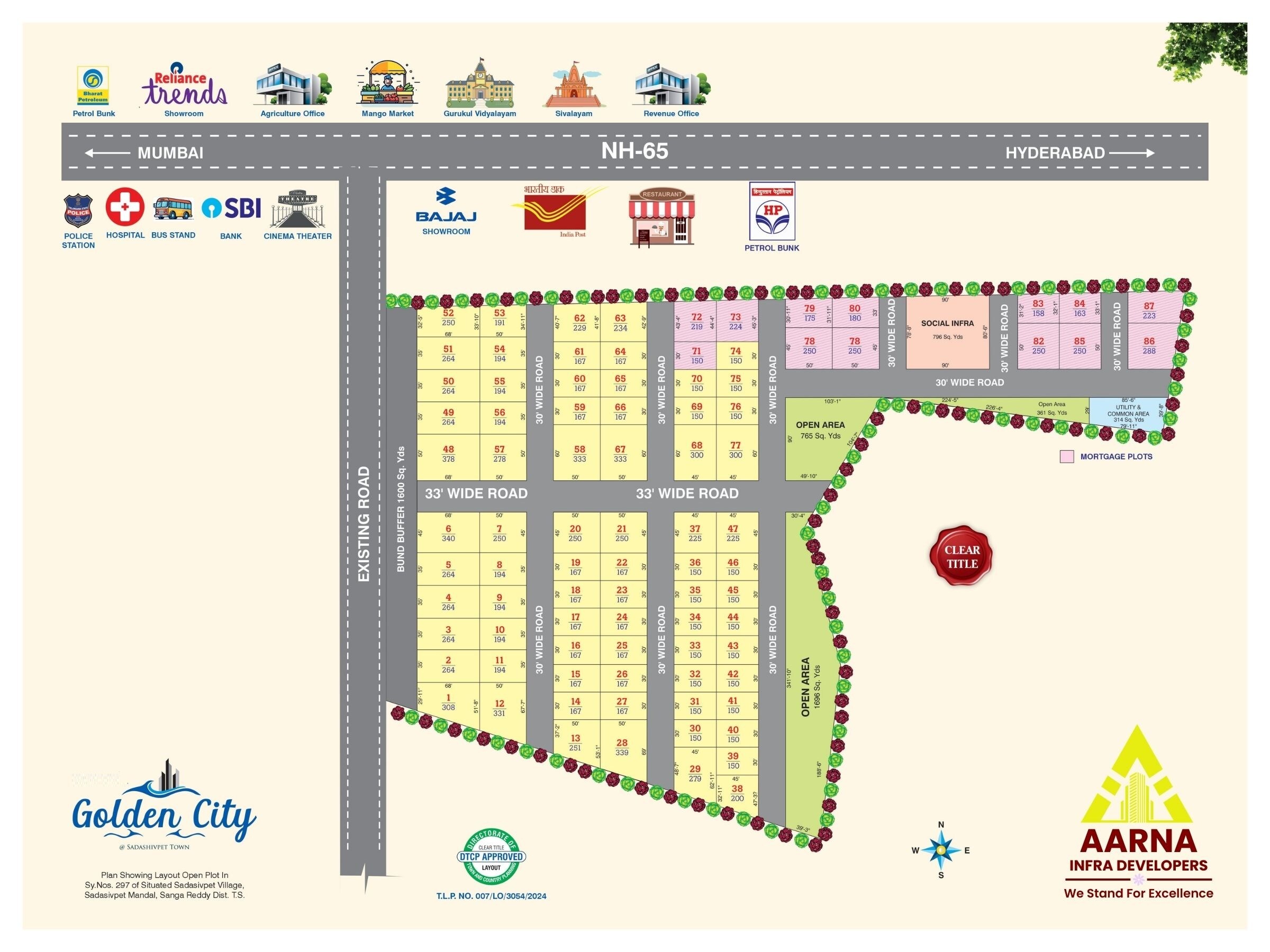Aarna Golden City Master Plan 1