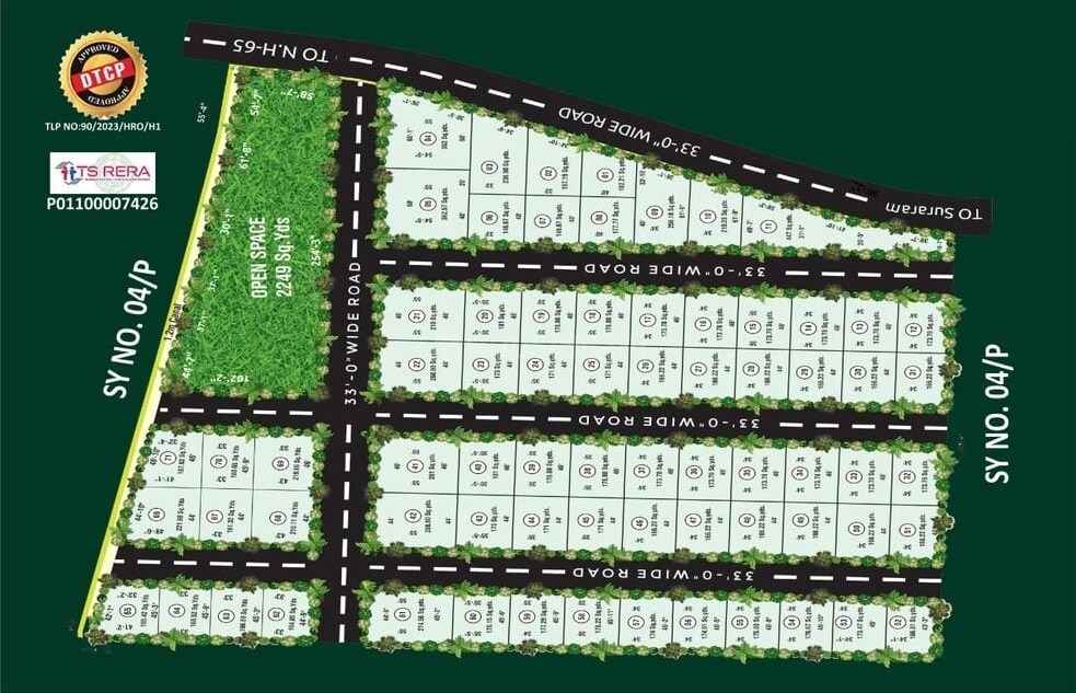 VNest Vaibhav County Master Plan Image