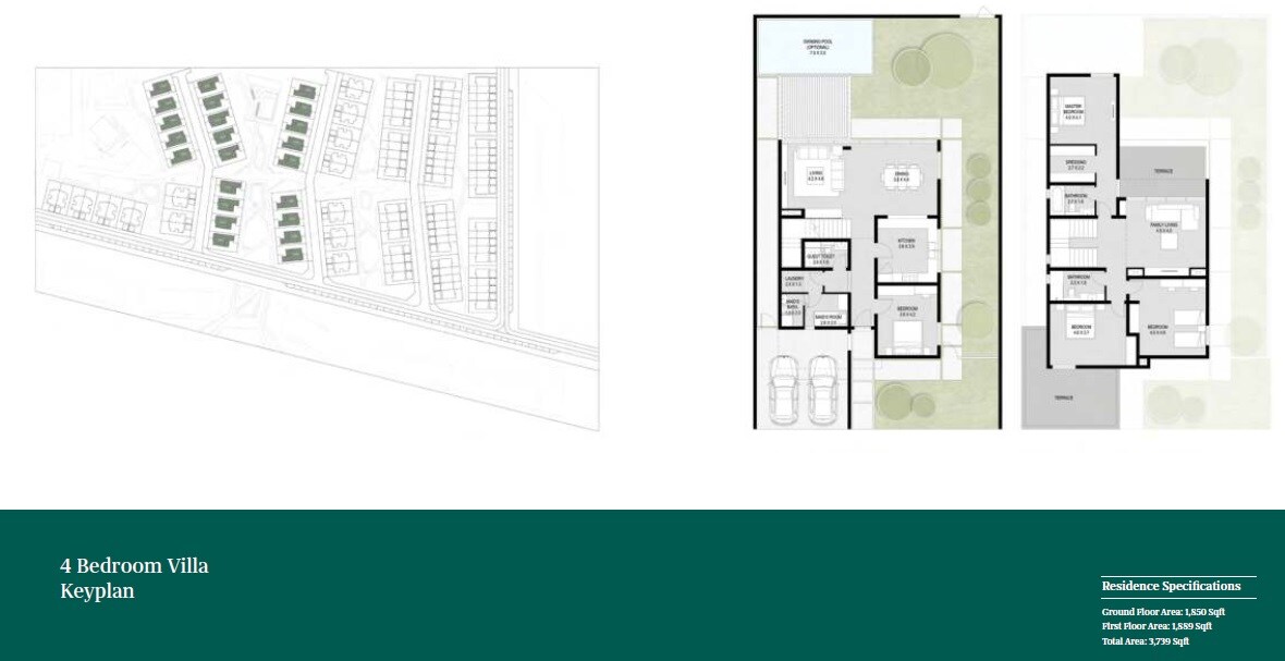 4 Beds 3739 Sq. Ft. Villa