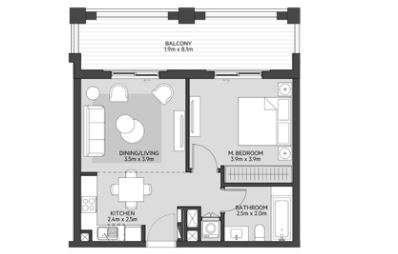 eagle cyan beach residence apartment 1 bhk 765sqft 20215305145347