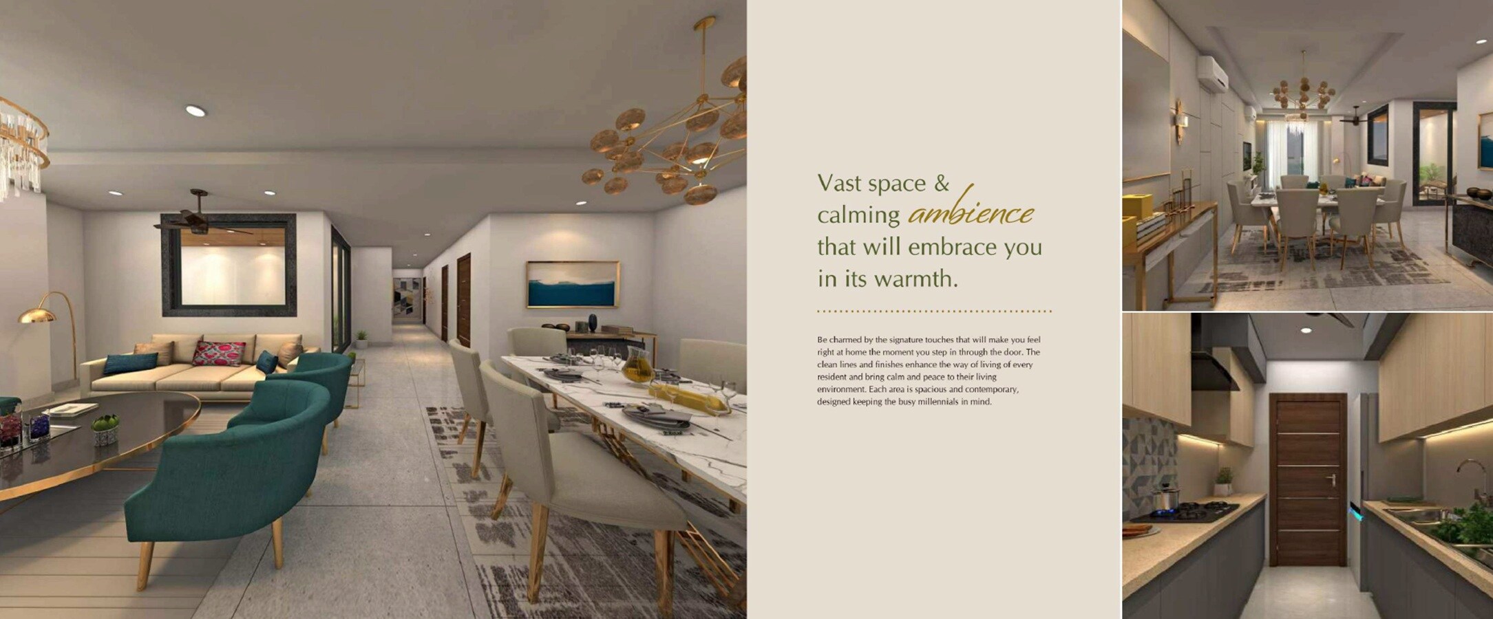 Cliffton Valley Apartment Interiors