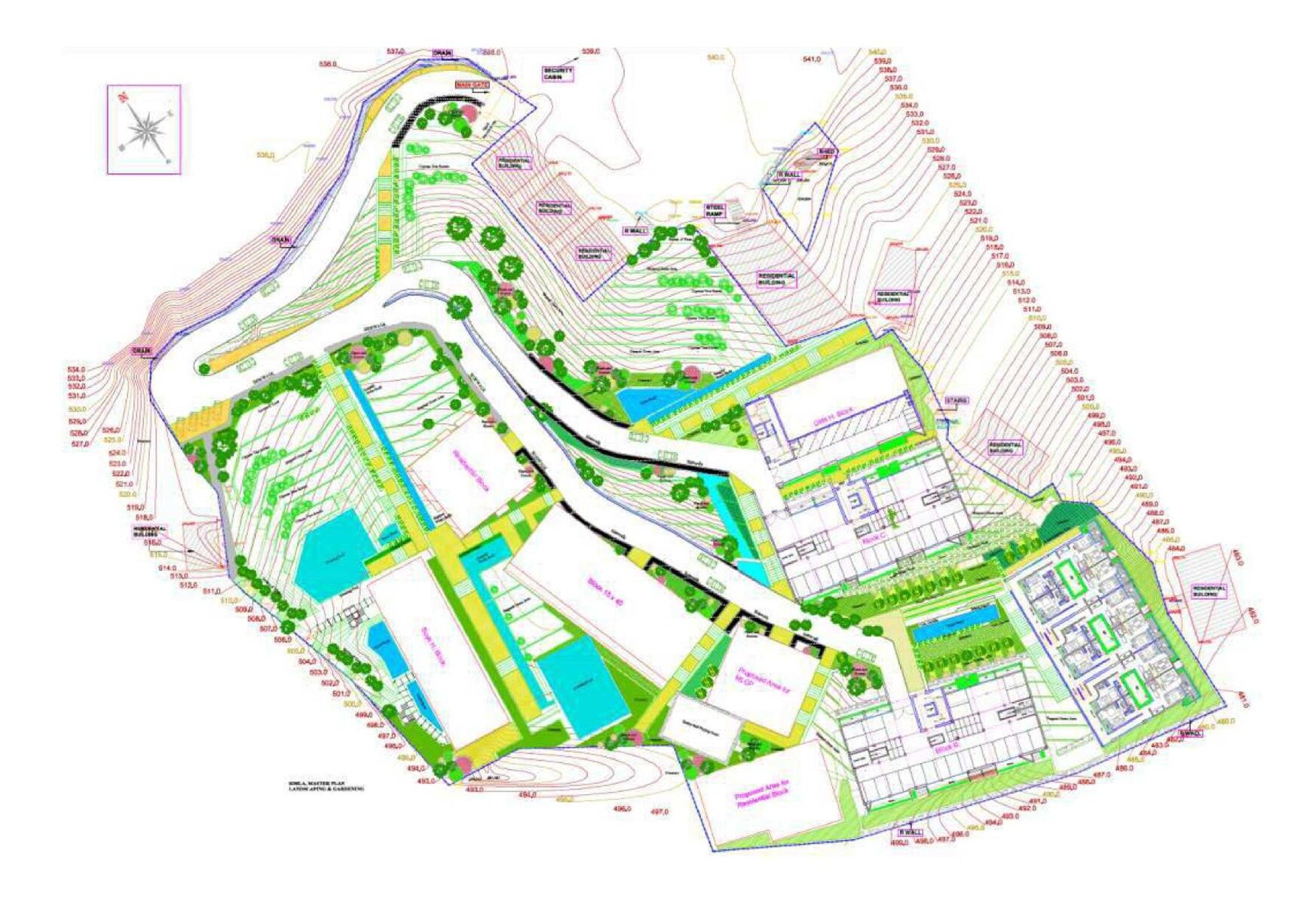 Cliffton Valley Master Plan 1