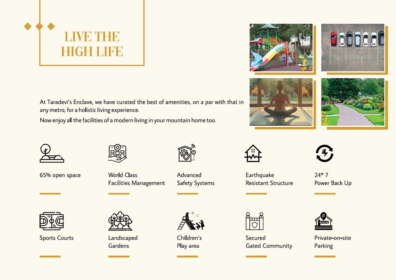 Taradevis Enclave Amenities-Features 2