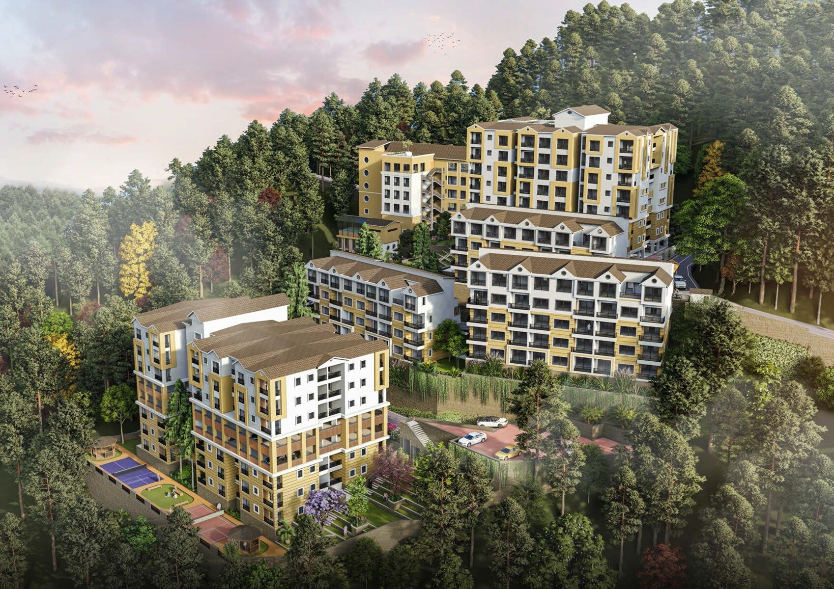 Taradevis Enclave Apartment Exteriors