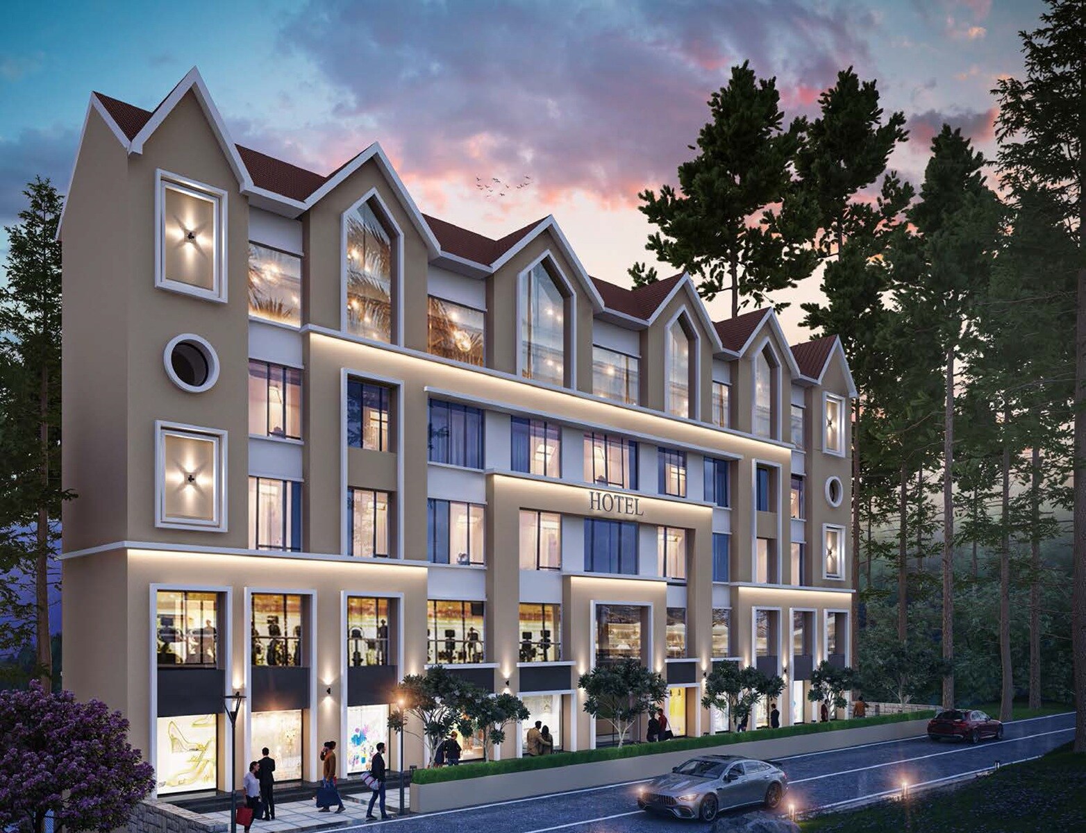 Taradevis Enclave Commercial Exteriors