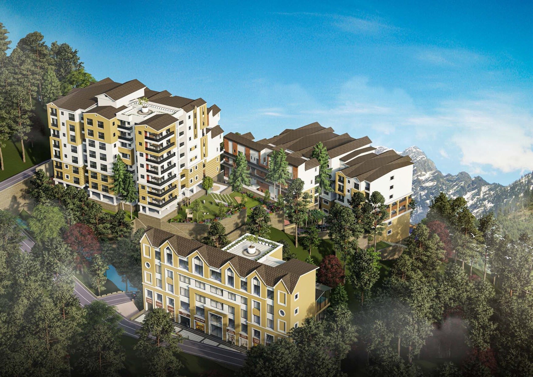 Taradevis Enclave Tower View
