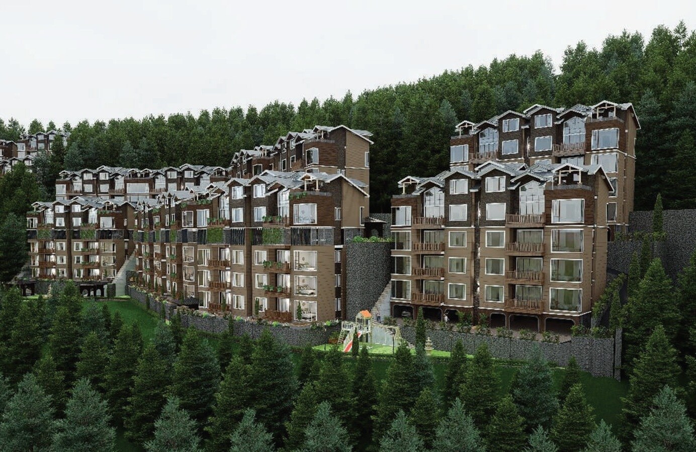 The Forest Chalet Apartment Exteriors 2