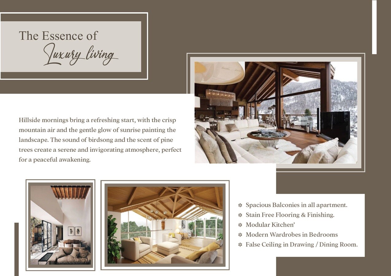 The Forest Chalet Apartment Interiors 1