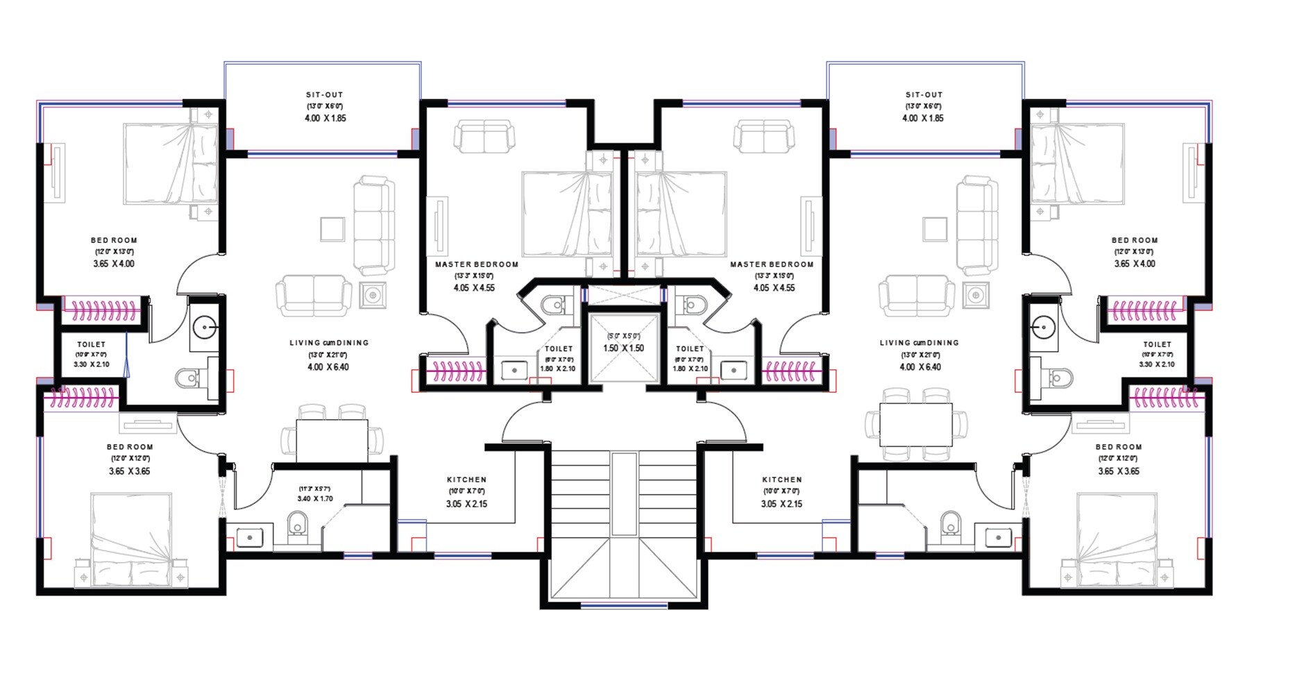 The Forest Chalet Floor Plans