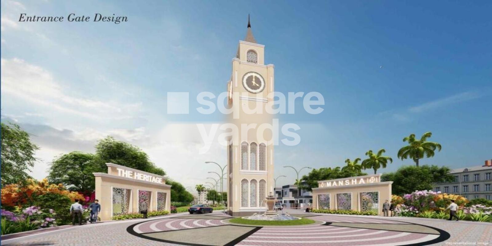 Mansha Heritage residential project in Kumaspur