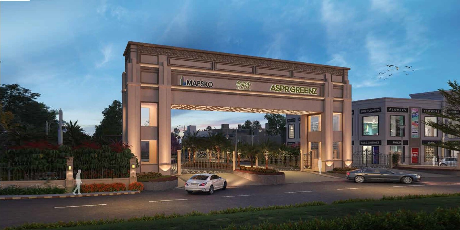 Mapsko ASPR Greenz residential project in Sector 35