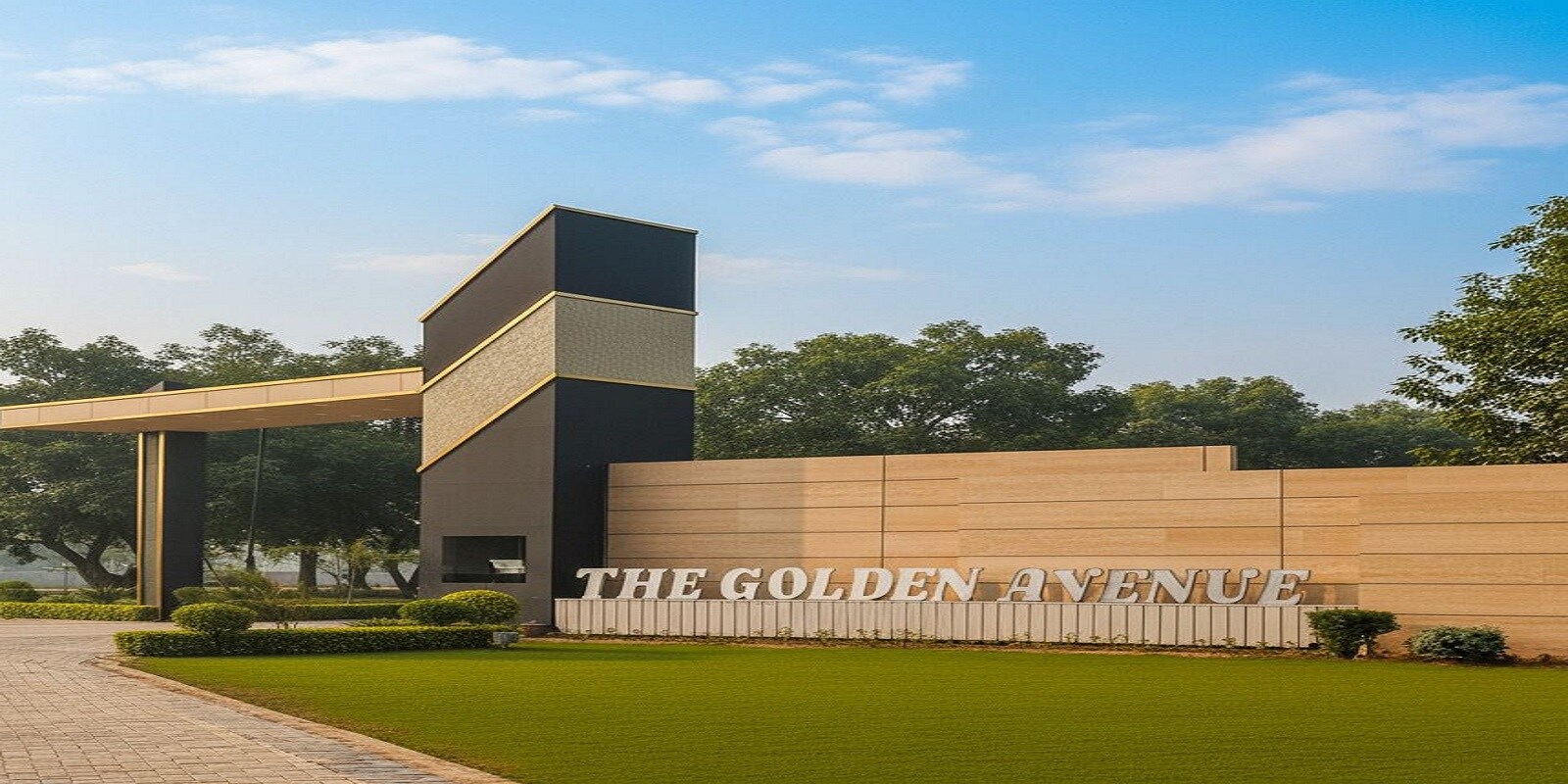 The Golden Avenue residential project in Sector 33
