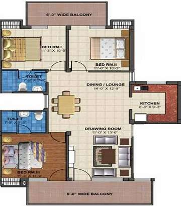 emperor floors apartment 3 bhk 2705sqft 20215030125041