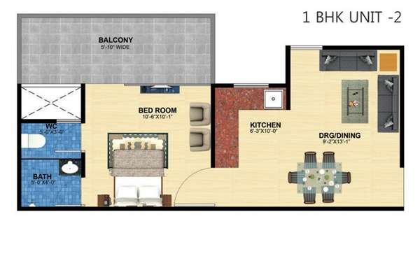 maxheights dream homes apartment 1 bhk 335sqft 20211208161202