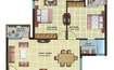 Omaxe Heights Sonipat 2 BHK Layout