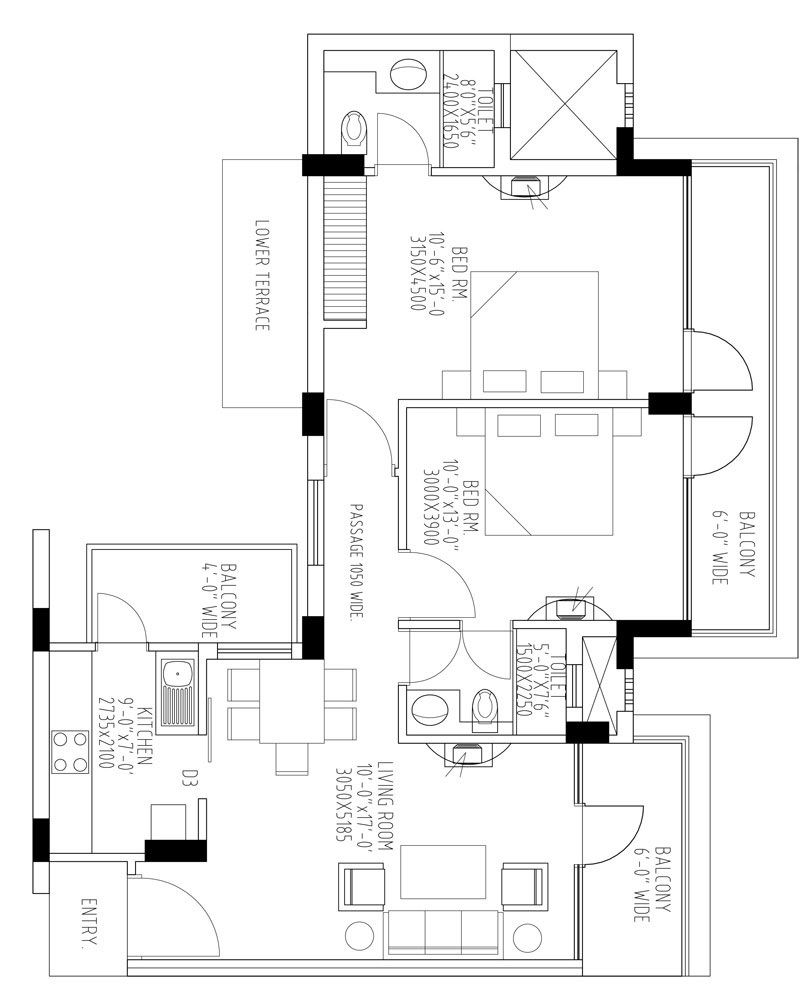 tdi city kingsbury apartment 2 bhk 1110sqft 20212226152236