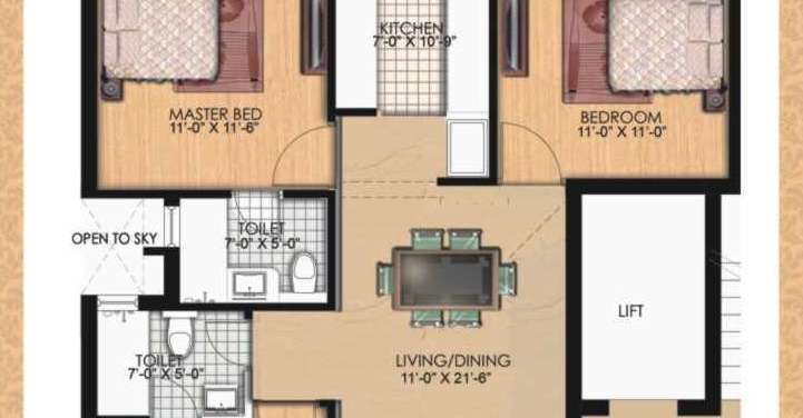tdi espania royal floor apartment 3 bhk 1224sqft 20214110144105
