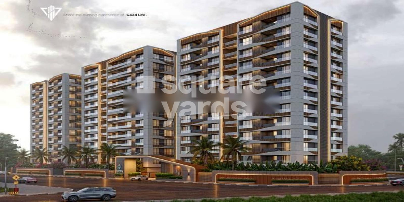 Meru Valentina residential project in Abhva