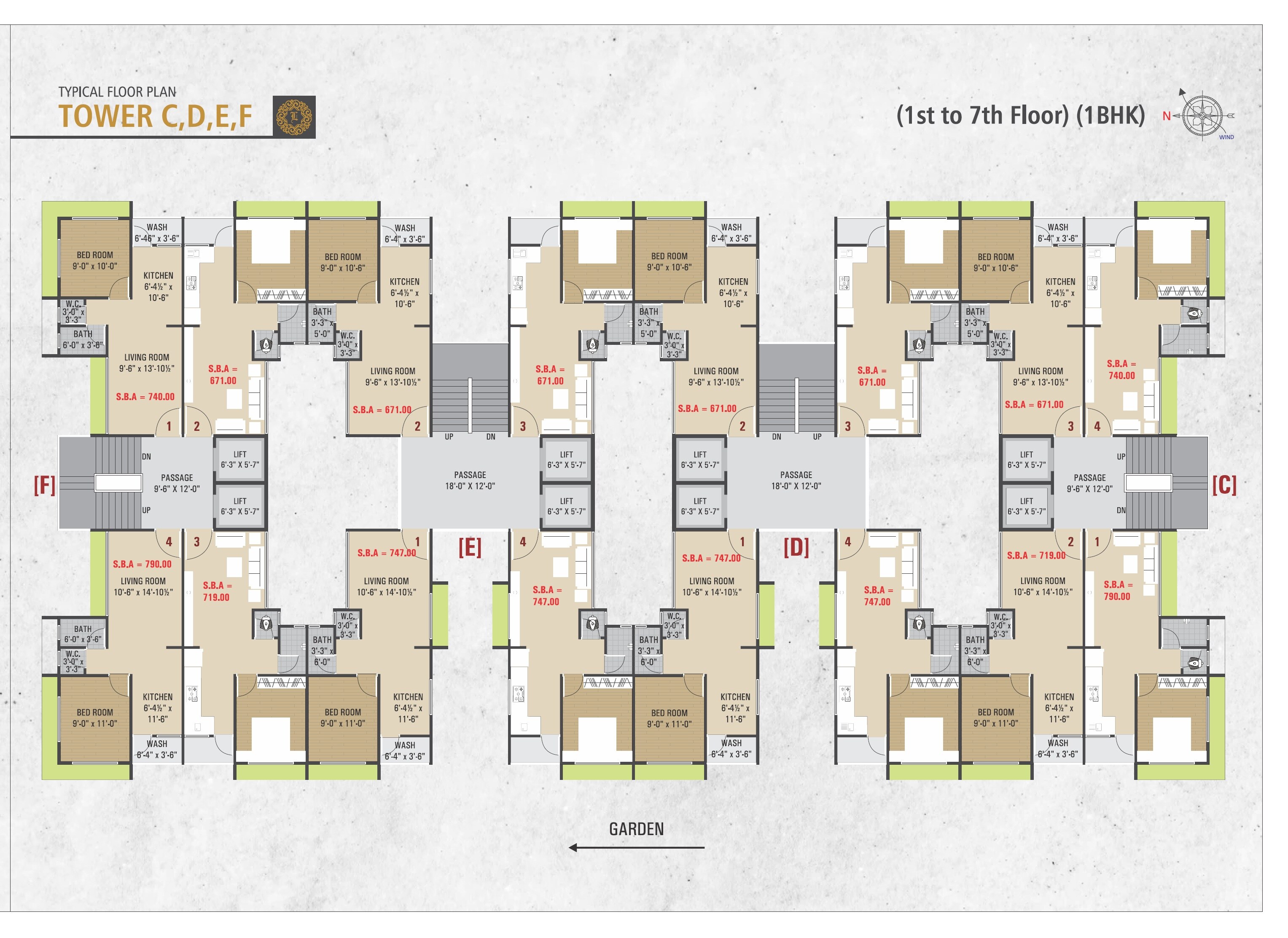 Nirman Laxmi Heights Floor Plans 2