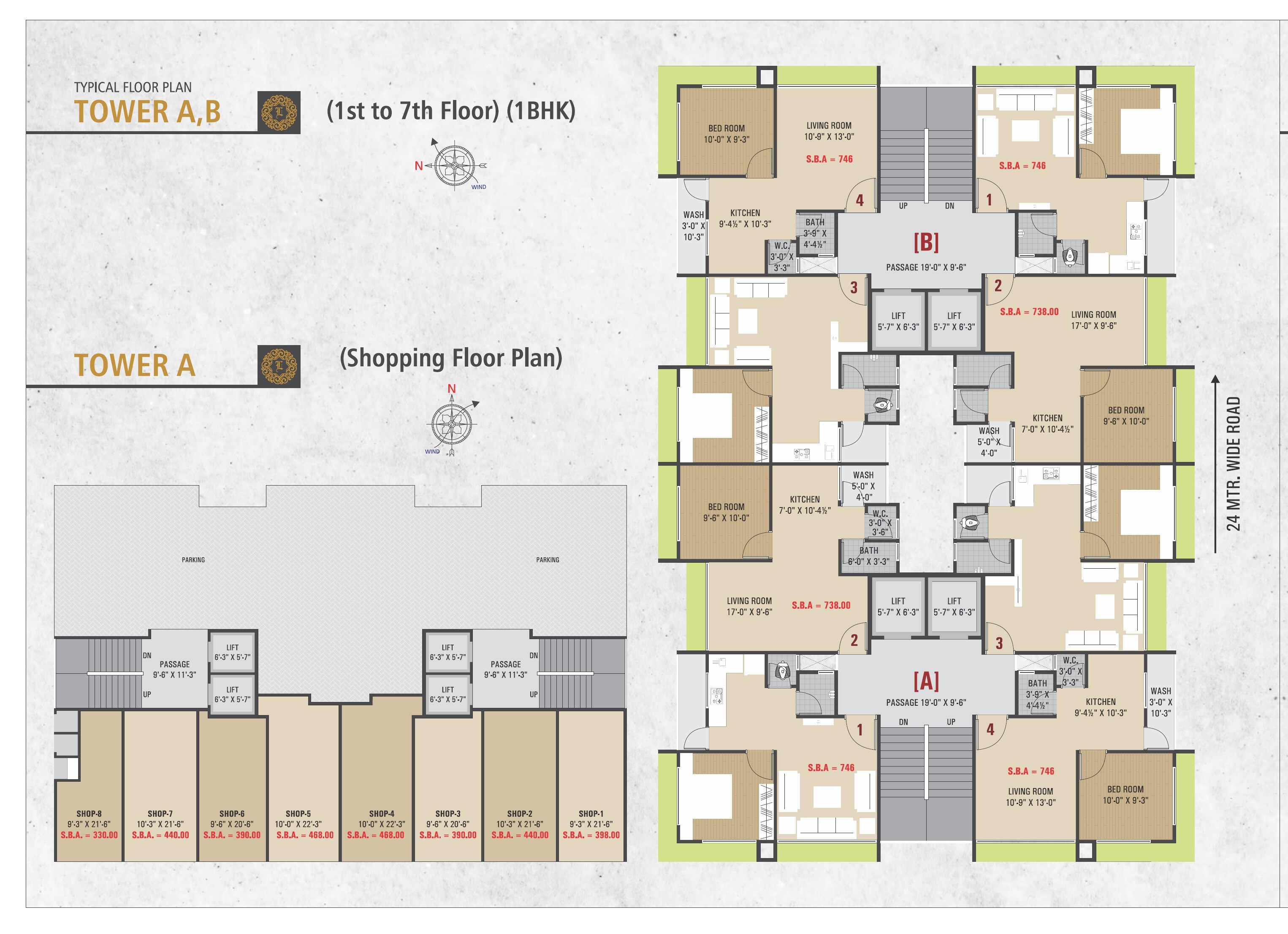 Nirman Laxmi Heights Floor Plans 1