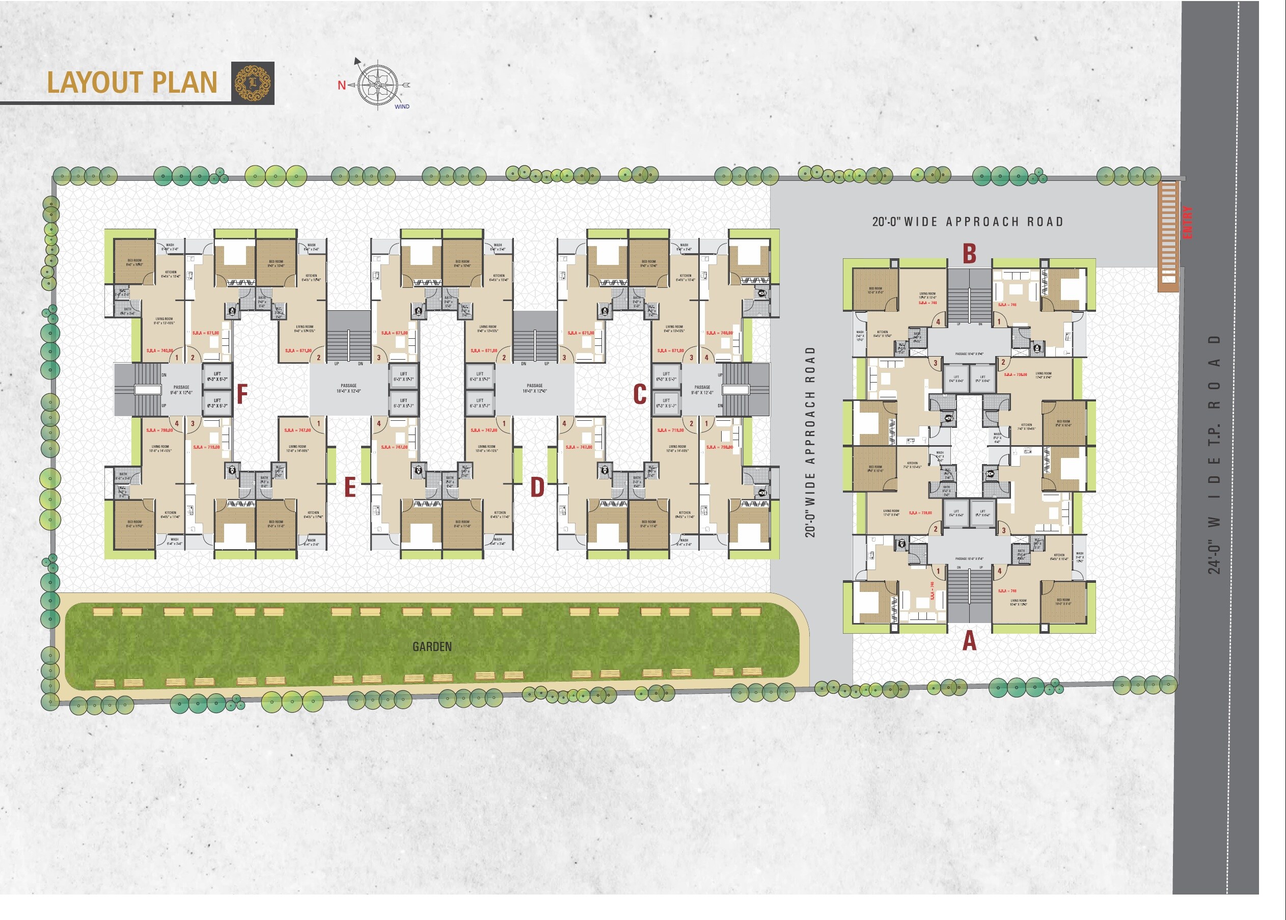 Nirman Laxmi Heights Master Plan Image