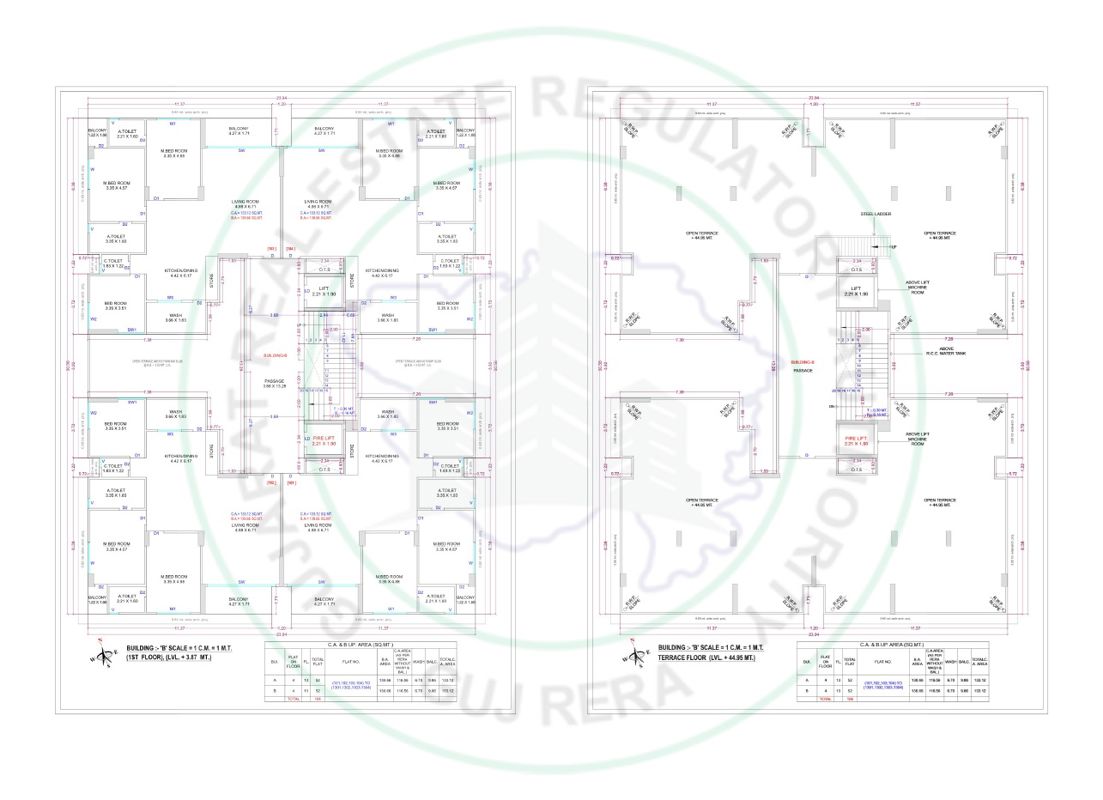 Reyom Meriton Floor Plans