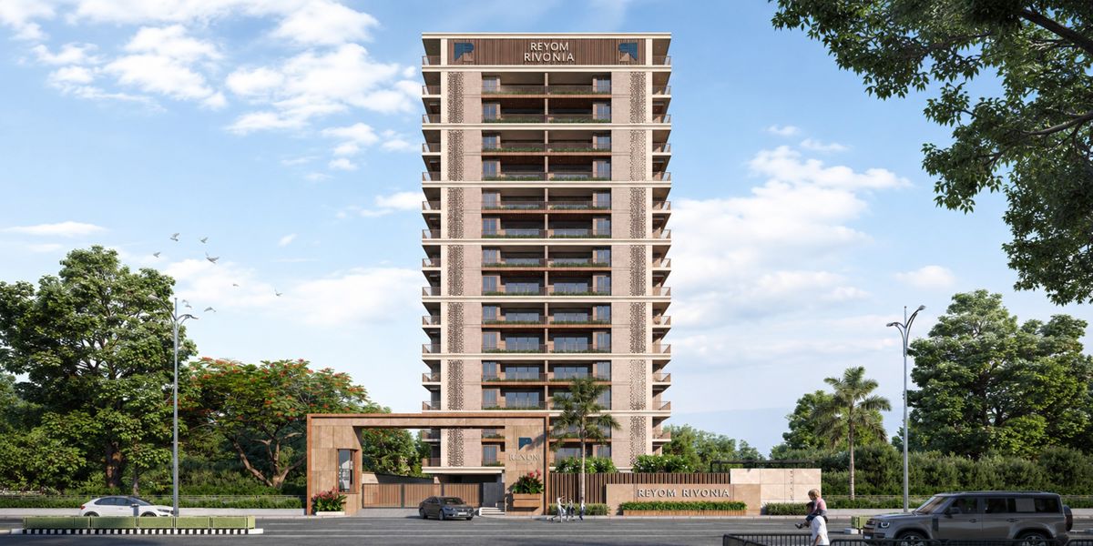 Reyom Rivonia residential project in Mota Varachha
