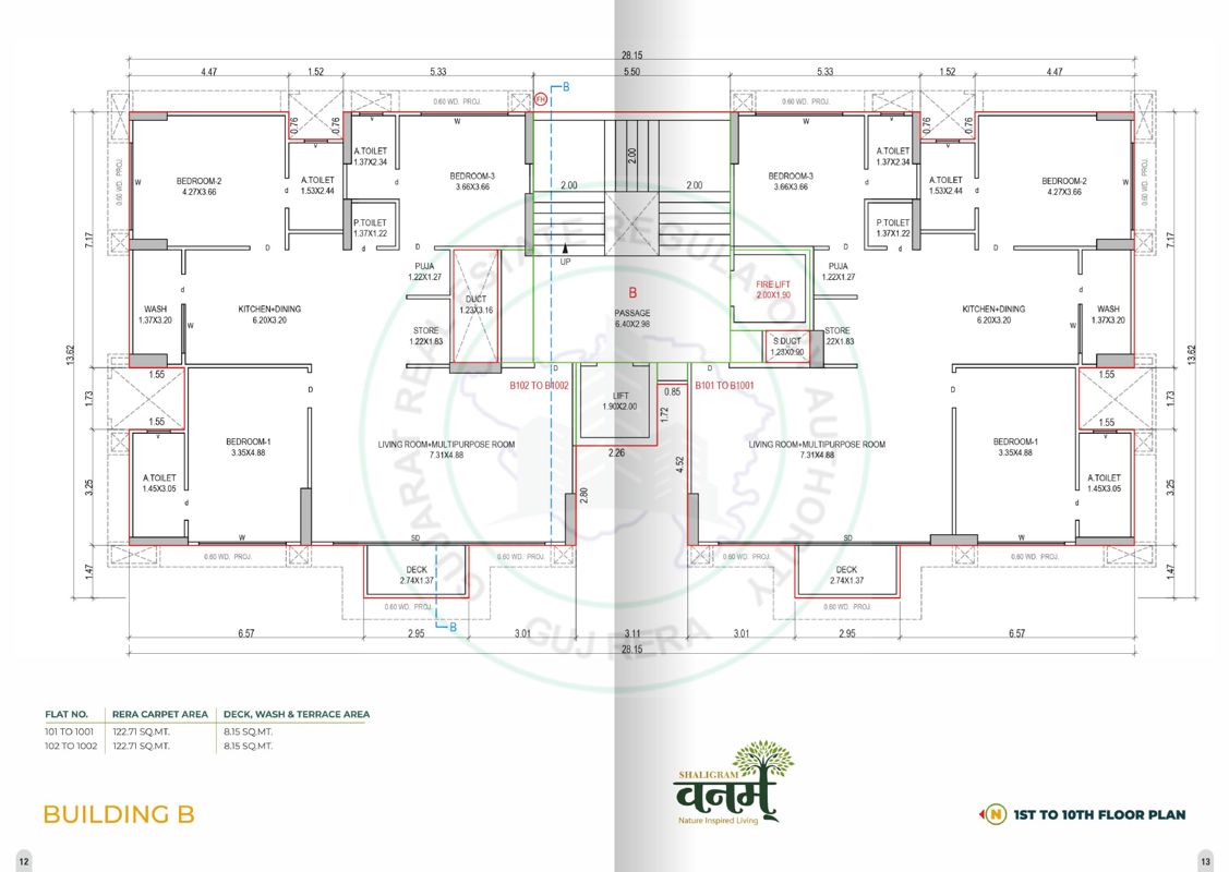 Shaligram Vanam Floor Plans