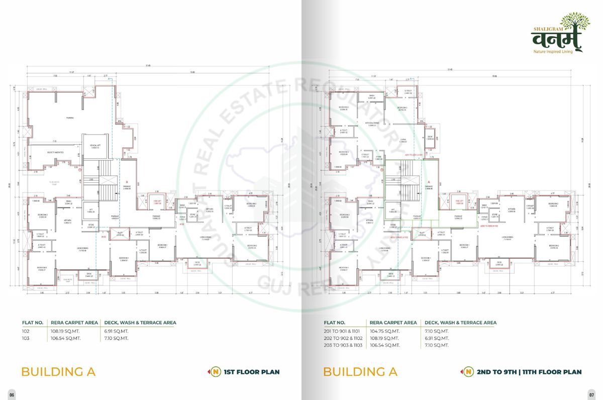 Shaligram Vanam Floor Plans