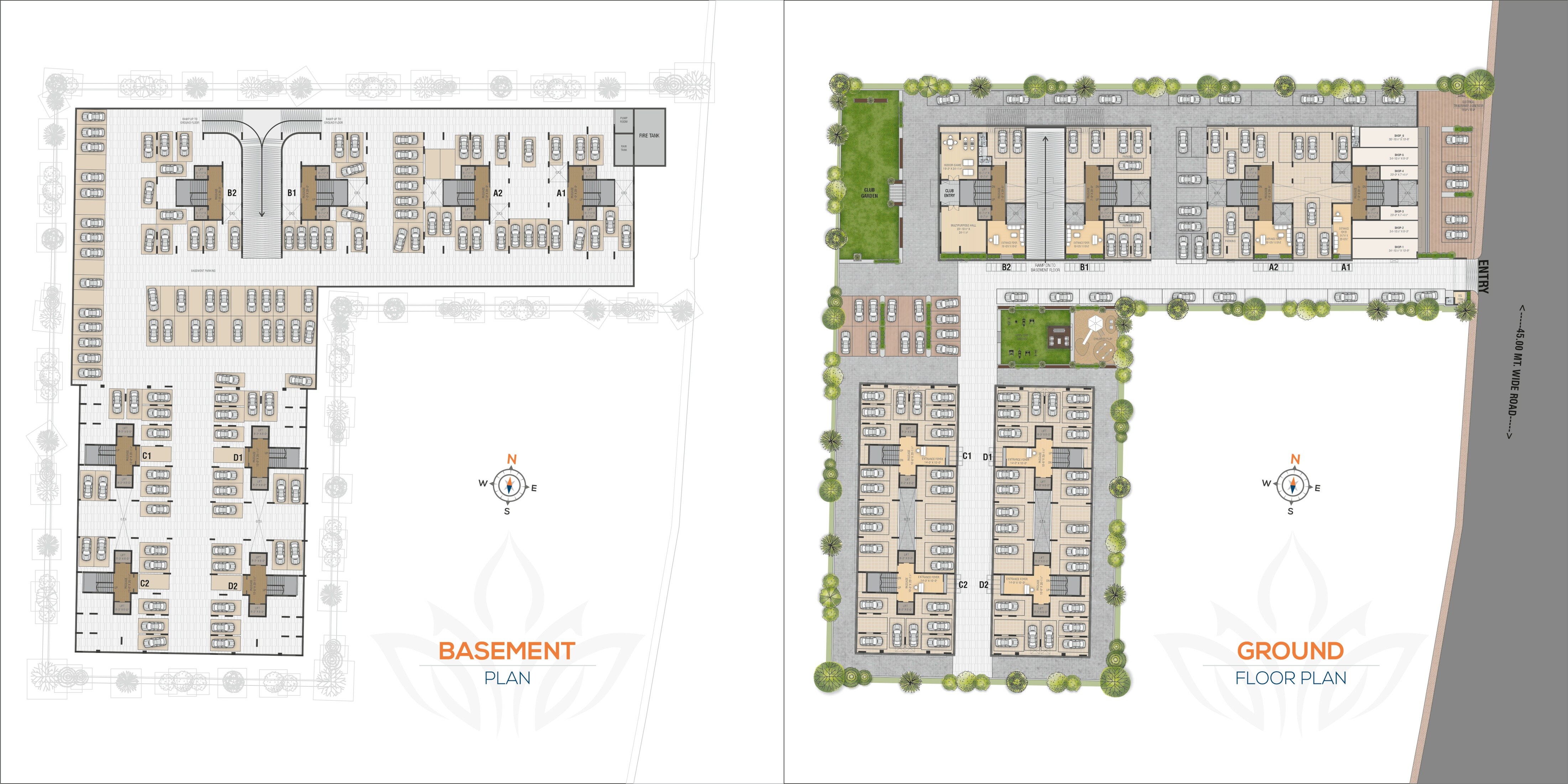 Shree Hari Luxuria Floor Plans
