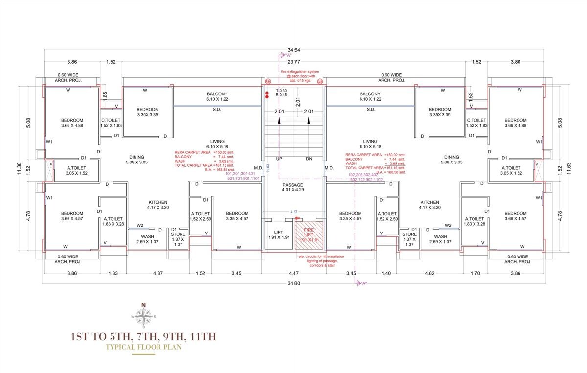 Shree Sukhdham 24 Floor Plans