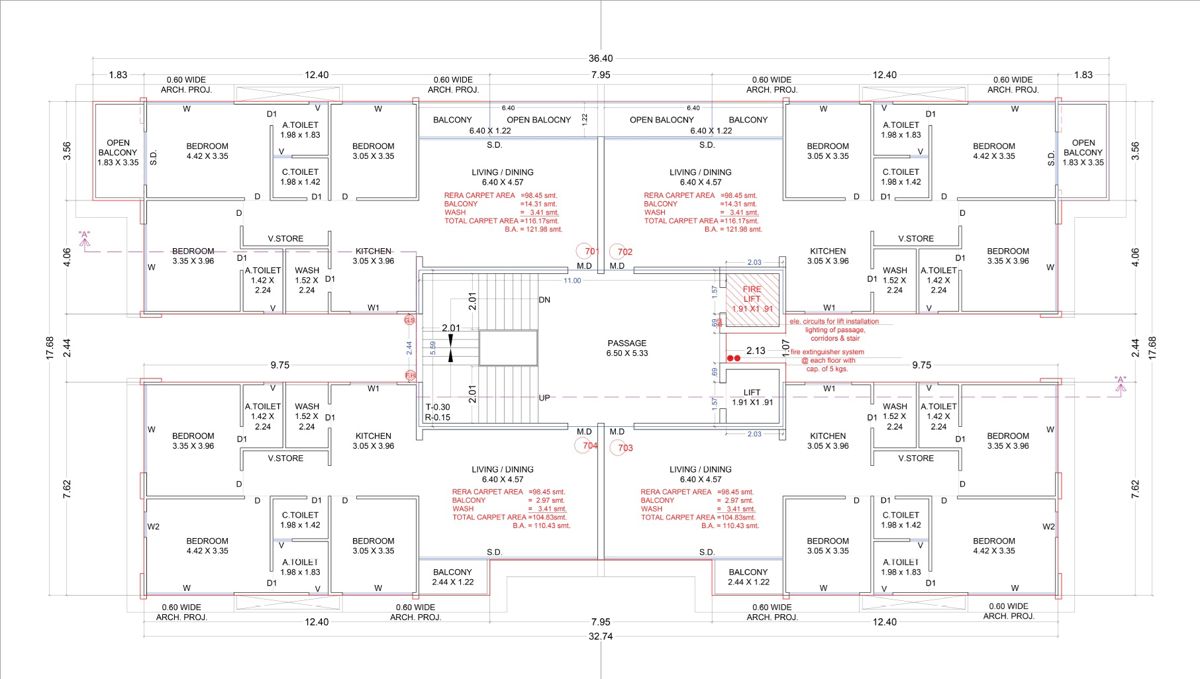Shree Sukhdham 44 Floor Plans