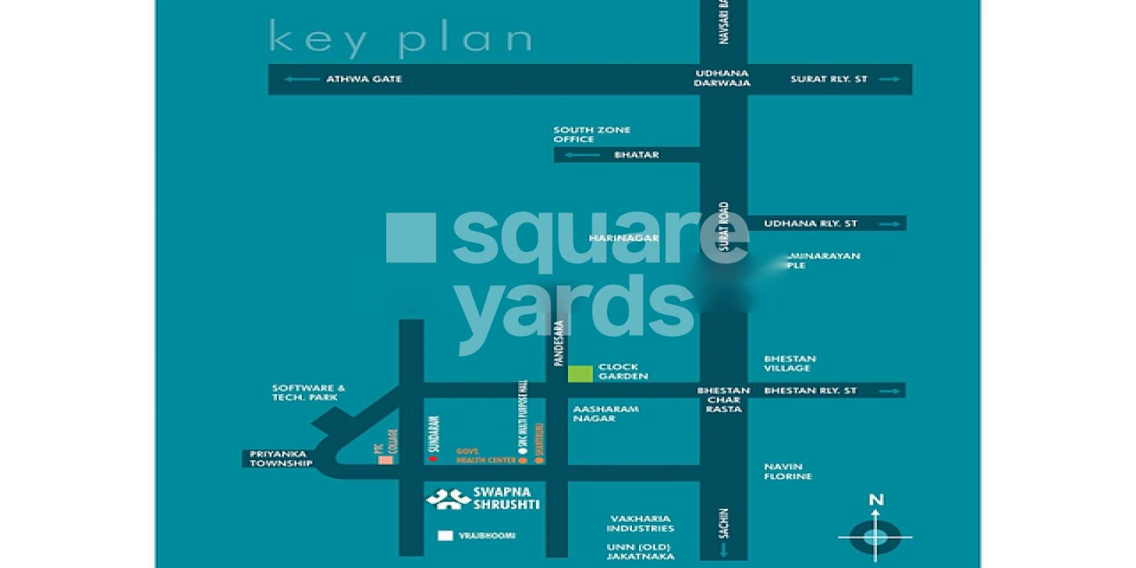 Swapna Srushti Residency residential project in Kamrej