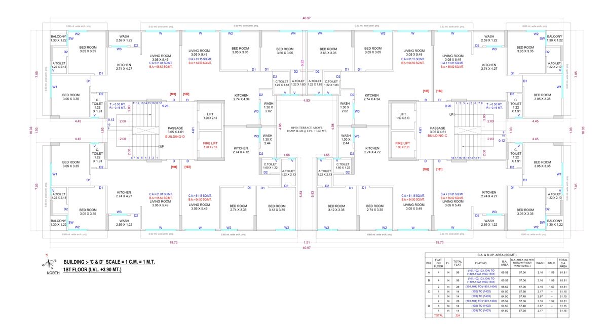 Swastik Pratham Aron Floor Plans