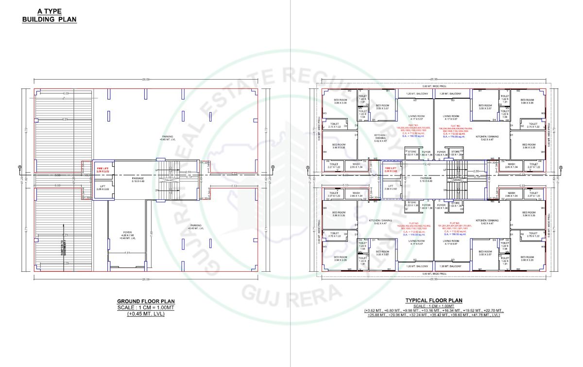 Tapi Royale Floor Plans