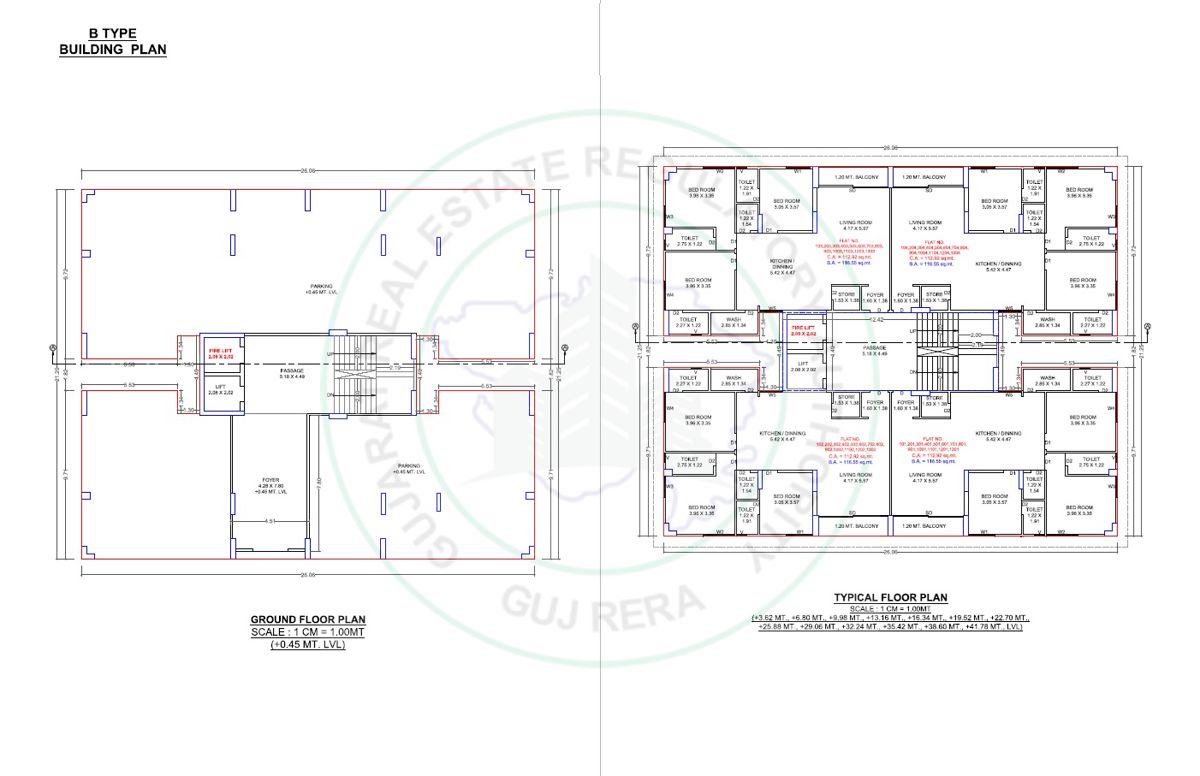 Tapi Royale Floor Plans