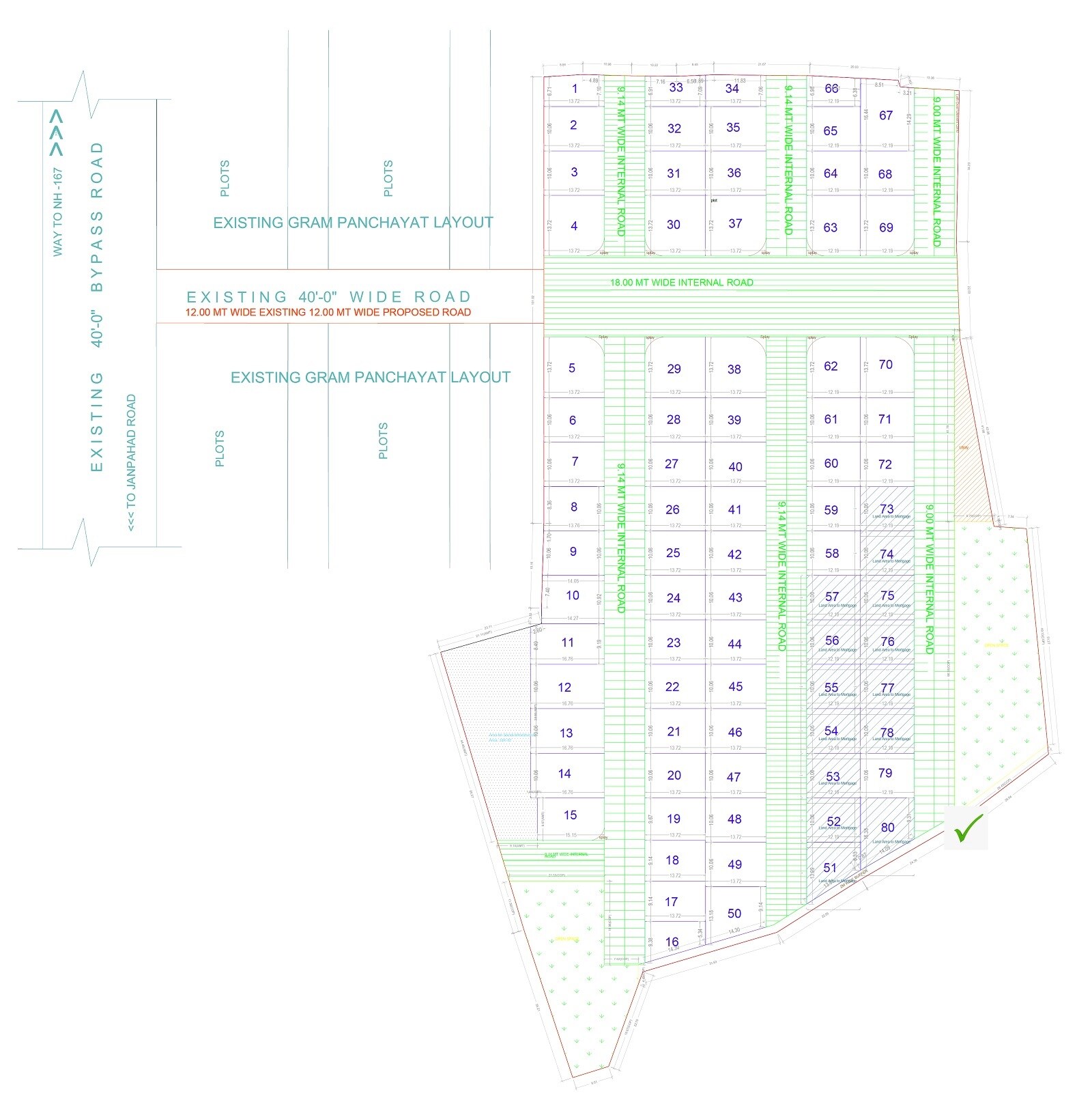 Ambika Madhura Nagari Master Plan 1
