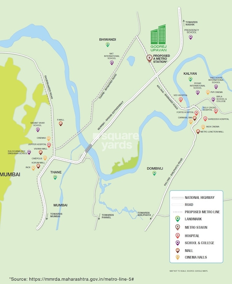 Godrej Upavan Location Image