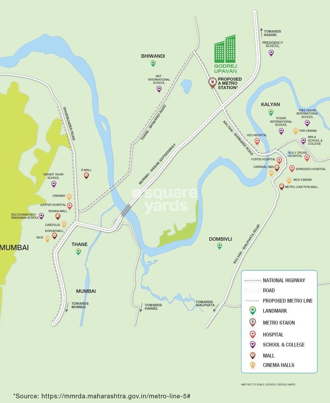 Godrej Upavan Location Image