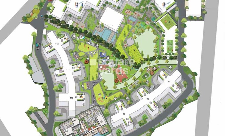 Godrej Upavan Master Plan Image