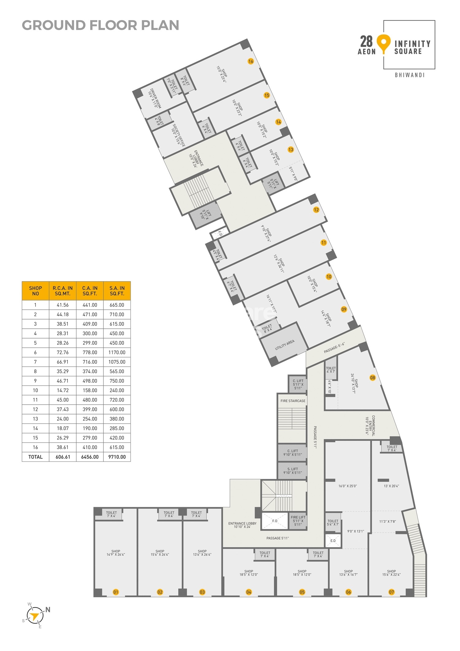 28 Aeon Infinity Square Floor Plans