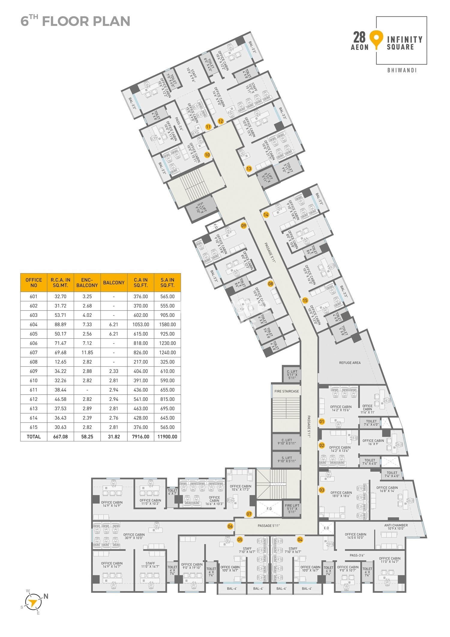 28 Aeon Infinity Square