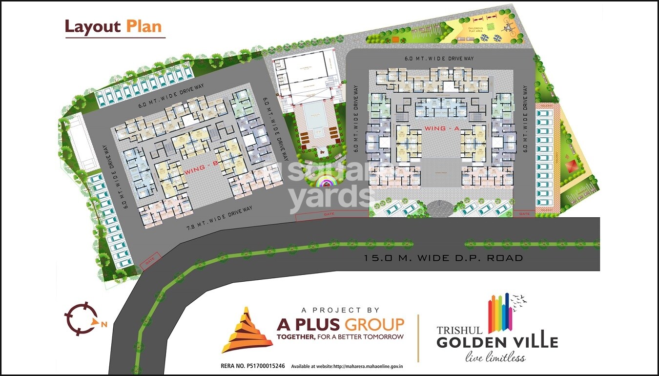 A Plus Trishul Golden Ville Master Plan 1
