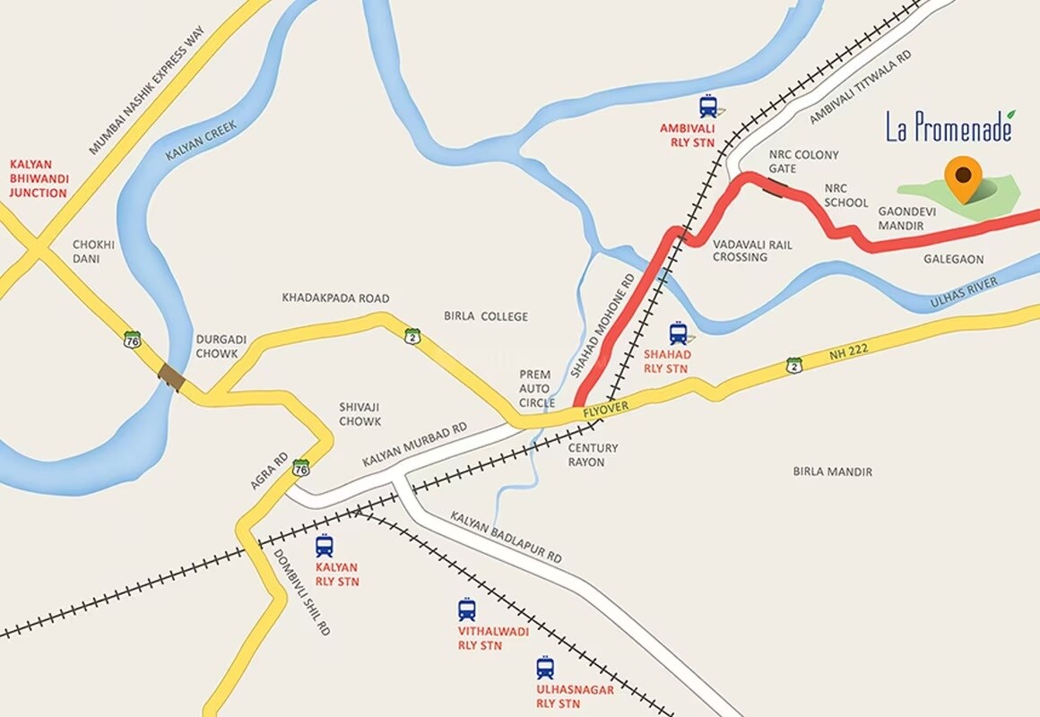 Aadi LA Promenade Baywalk Location Image