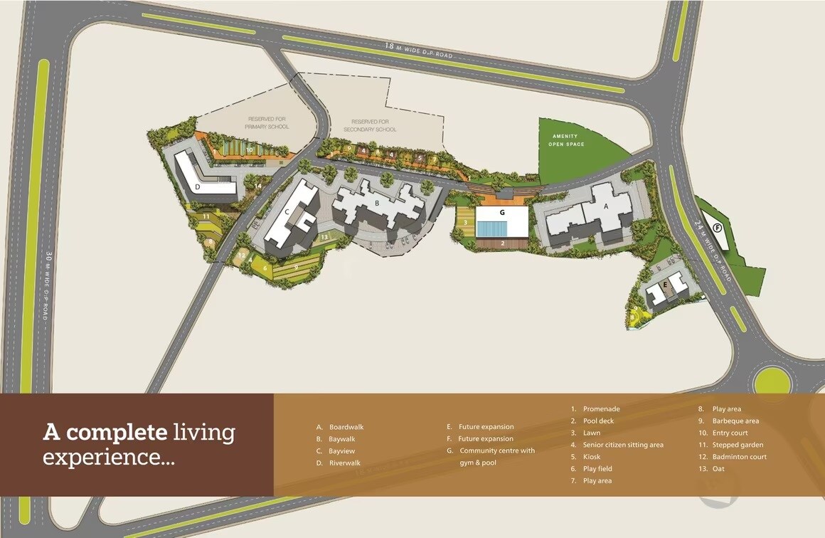 Aadi LA Promenade Baywalk Master Plan Image