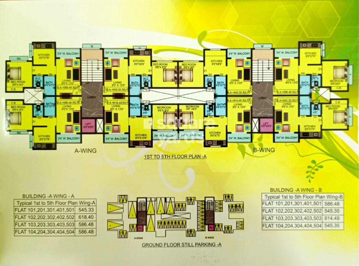 Aai Mauli Park Floor Plans 1