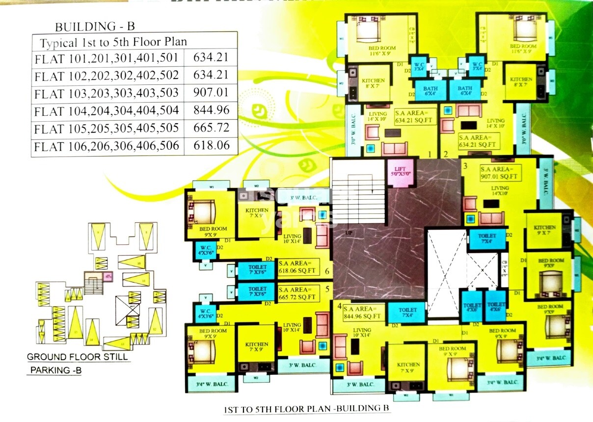 Aai Mauli Park Floor Plans 2