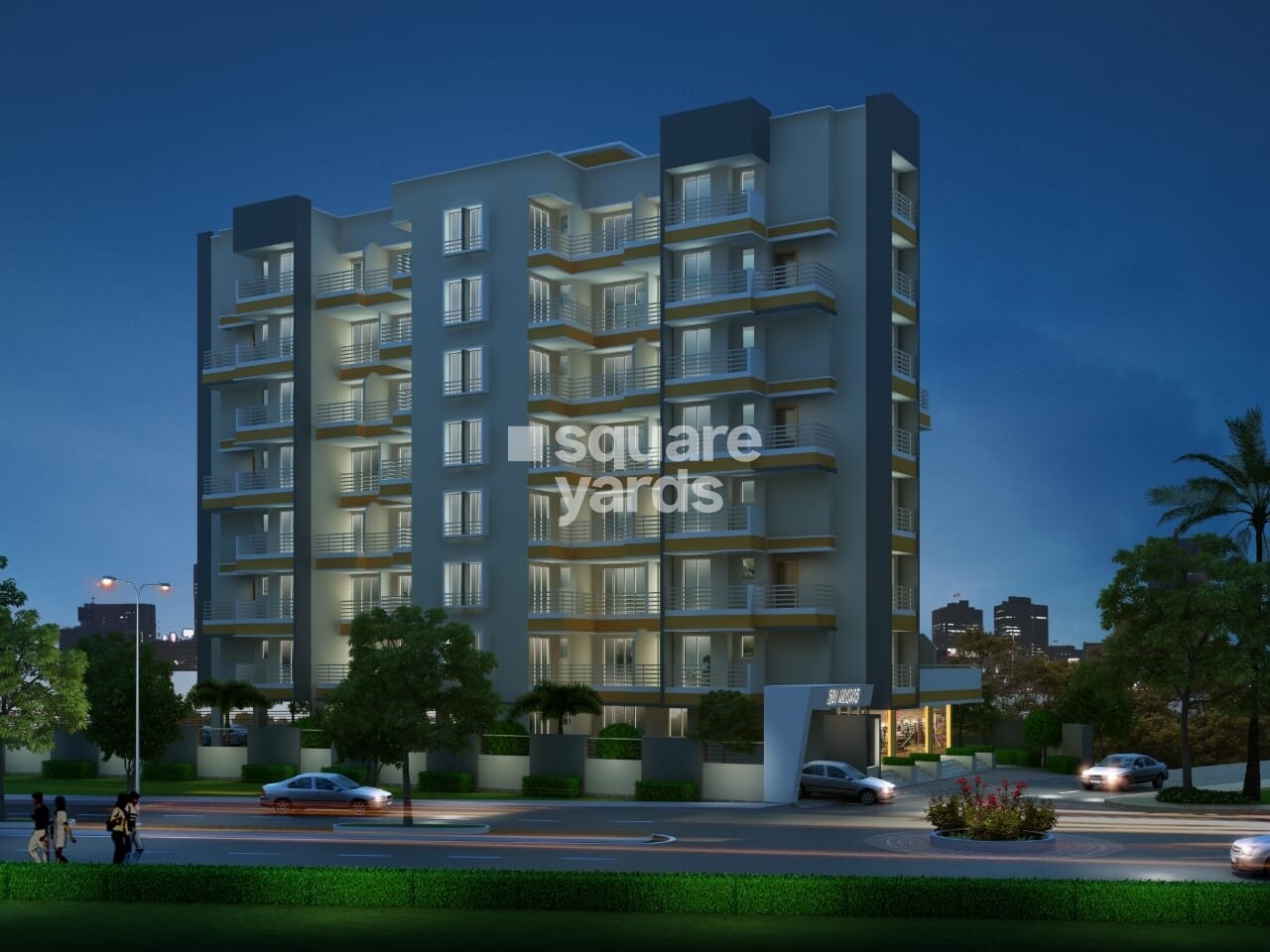 Aaradhana Sai Heights Tower View