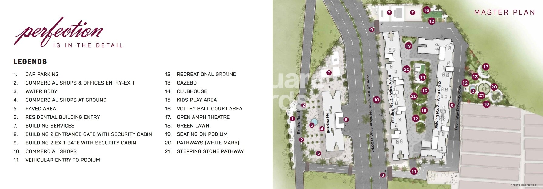 Aarav Subhash Residency Master Plan Image