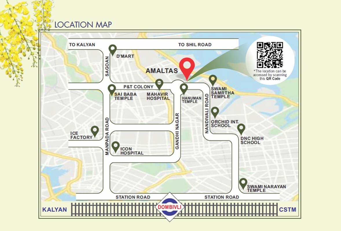 Aarya Amaltas Location Image